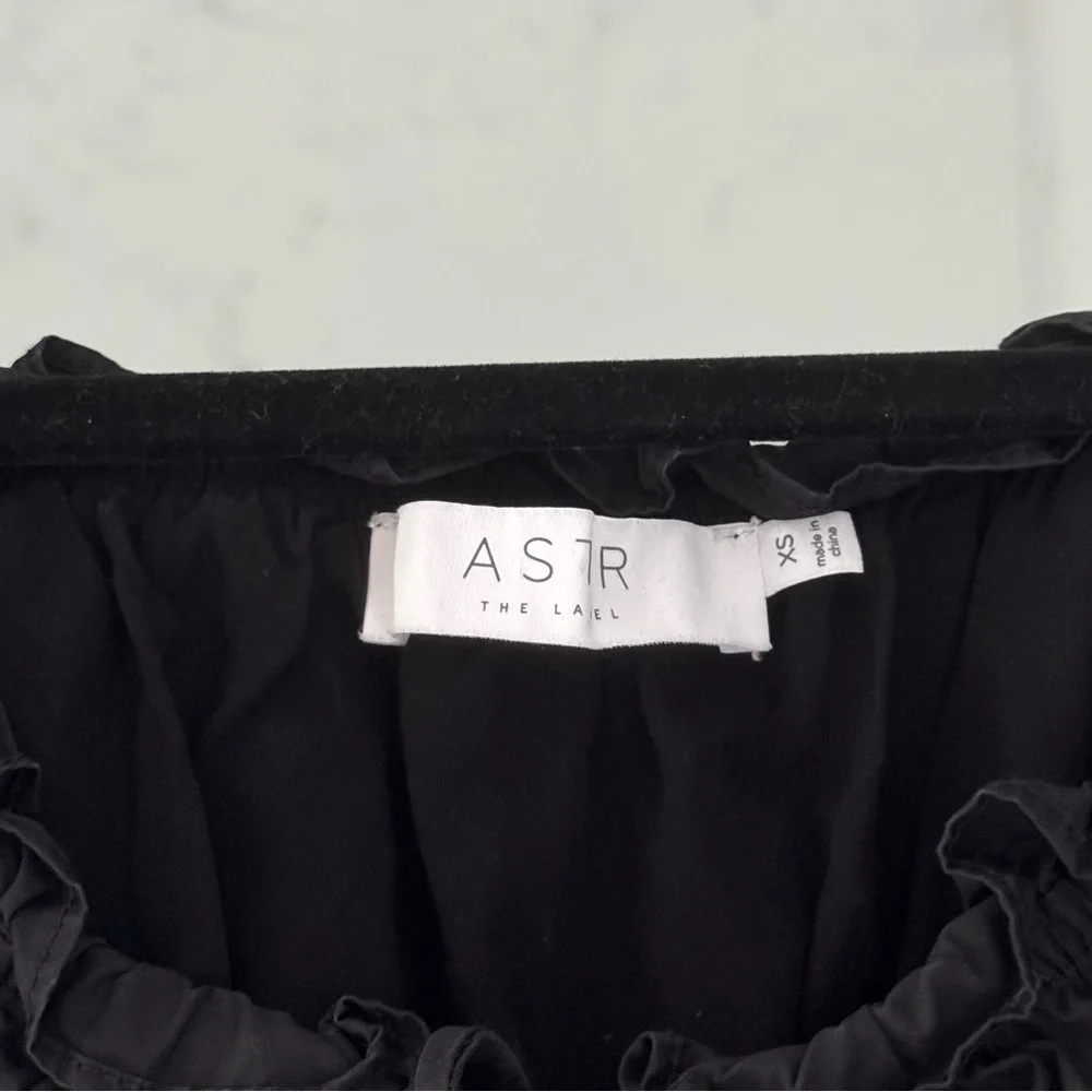 Revolve ASTR The Label VERANA Dress - Black (Size XS) - Picture 8 of 8